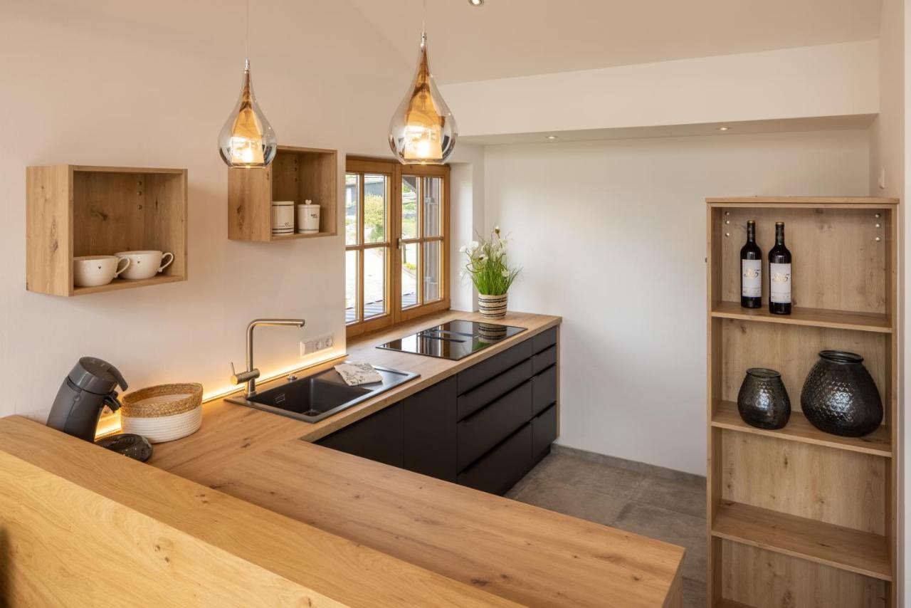 Stille X Weite - Hochwertige Wohnung Mit See-Panorama Kronburg Eksteriør bilde