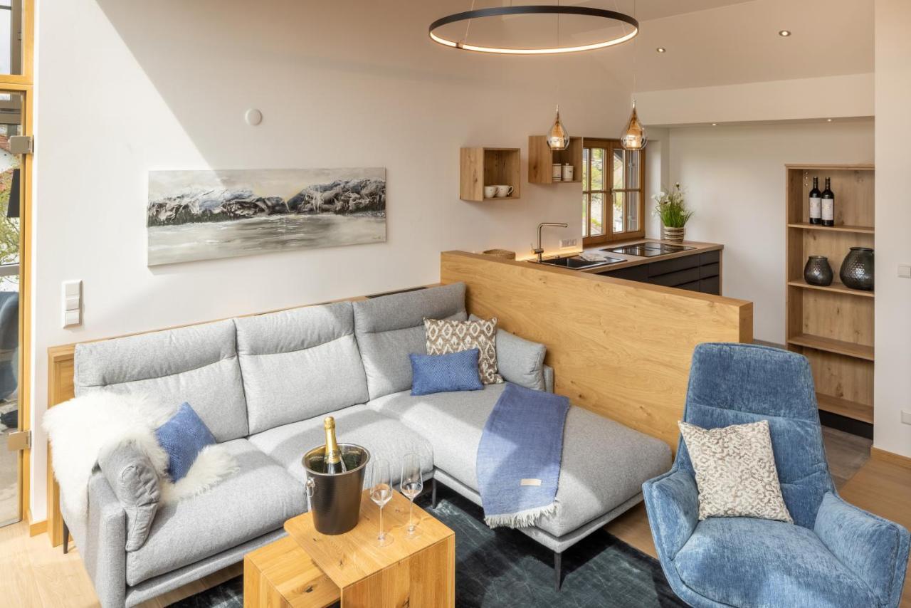 Stille X Weite - Hochwertige Wohnung Mit See-Panorama Kronburg Eksteriør bilde