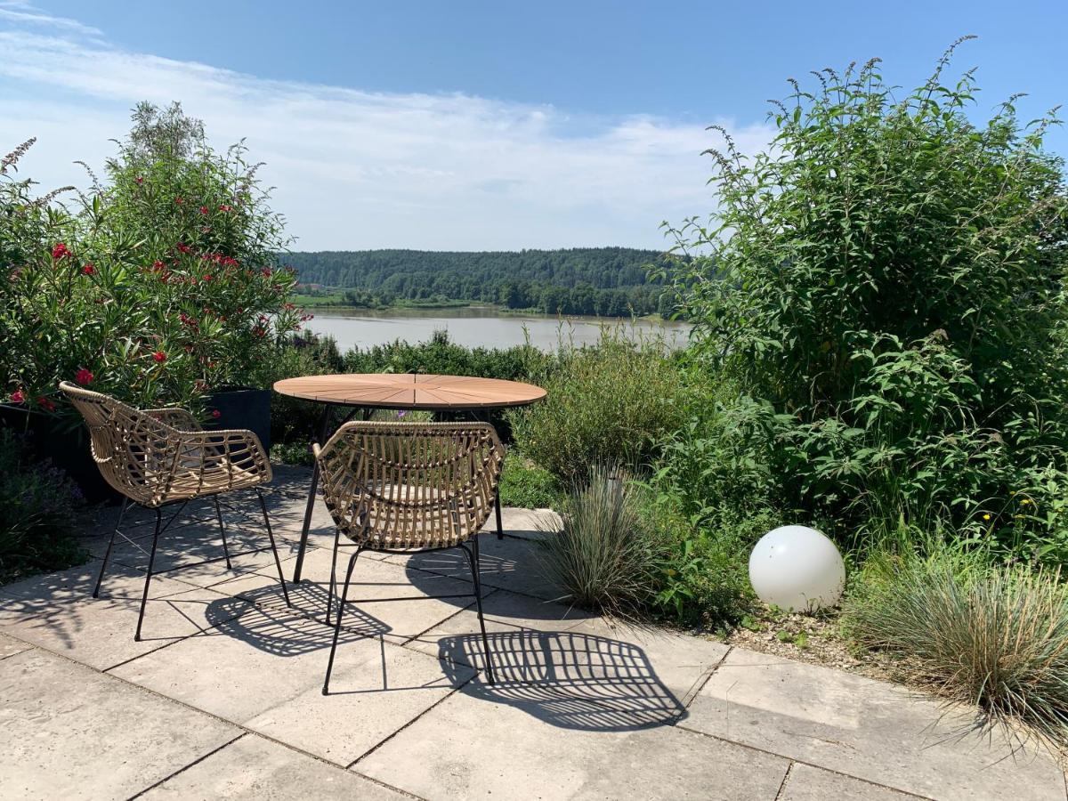 Stille X Weite - Hochwertige Wohnung Mit See-Panorama Kronburg Eksteriør bilde